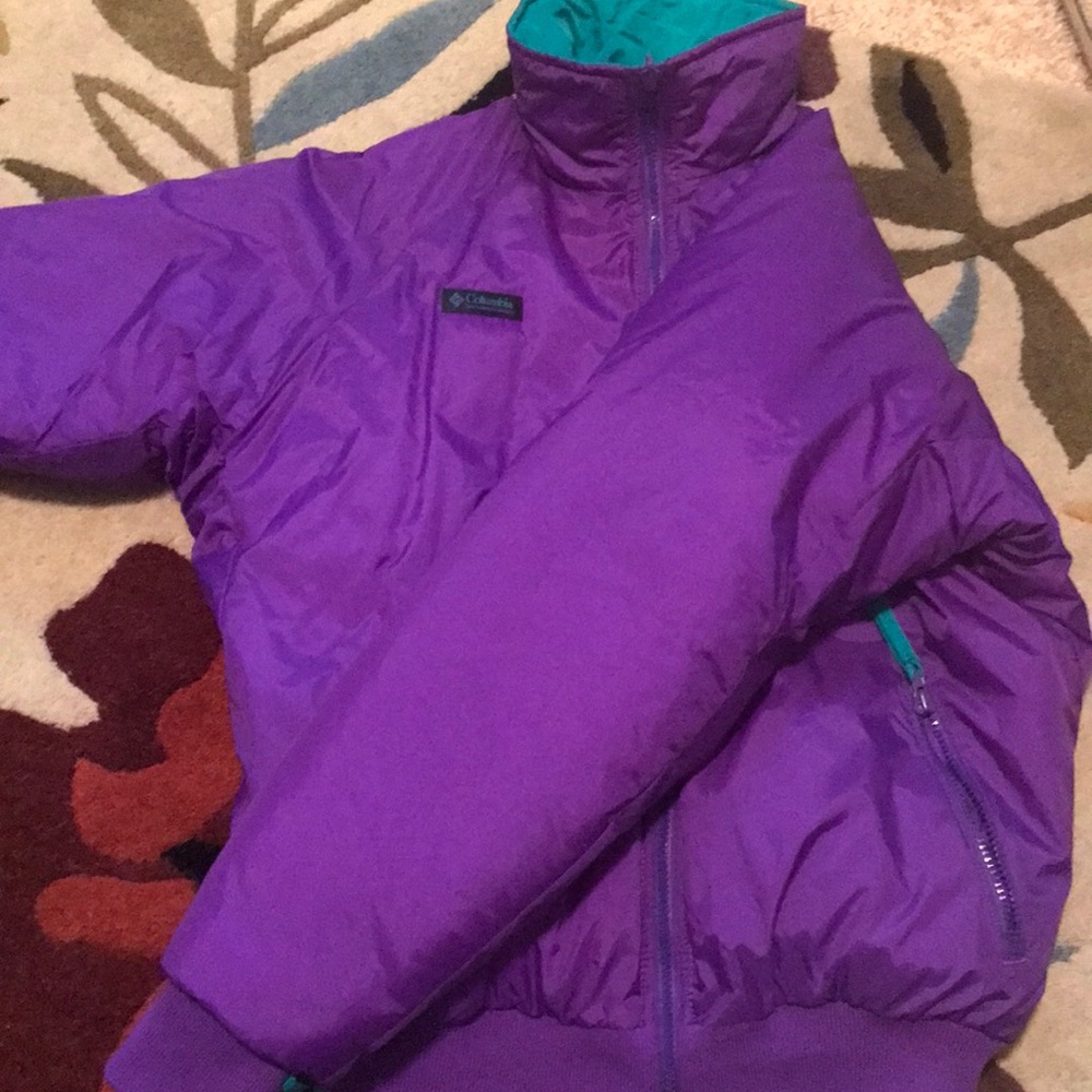 🔥Double sided vintage columbia jacket🔥